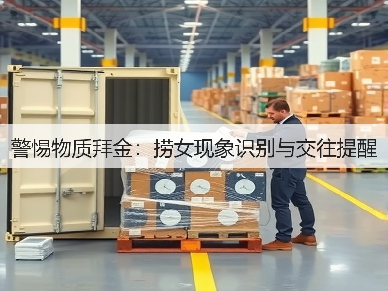 警惕物质拜金：捞女现象识别与交往提醒