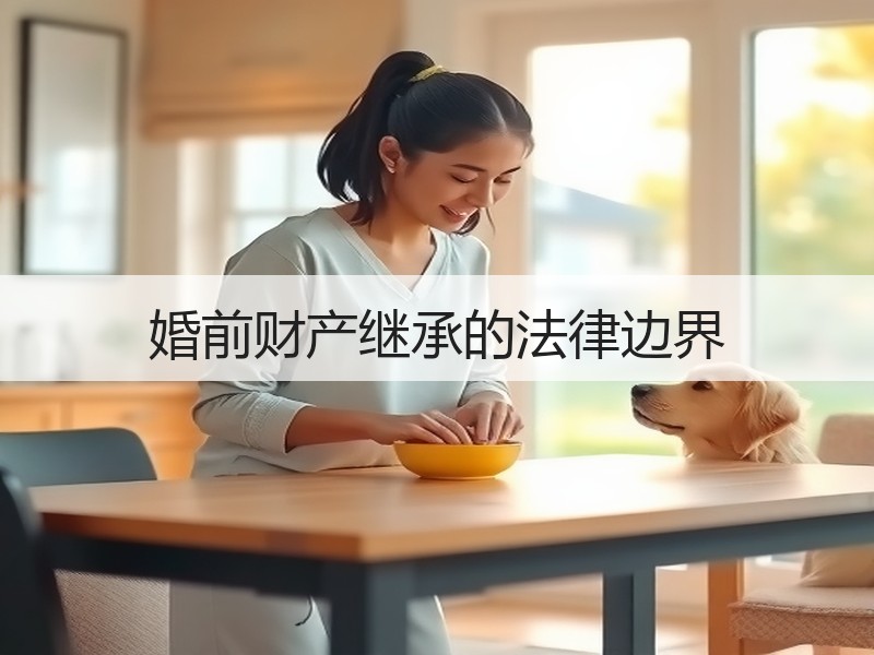 婚前财产继承的法律边界